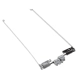 17" LCD Screen Pair of Hinges for Laptop Notebook HP Pavilion DV9000 DV9100 DV9200 DV9300 DV9400 DV9500 DV9600 DV9700 Series Compatible with AT9A-SZS-R, 3KAT9HATP05, AT9A-SZS-L, 3KAT9HATP06, AT9A-SZS-R, 3KAT9HATP21, AT9A-SZS-L, 3KAT9HATP22, 432964-001, 432