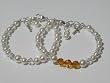 Flower Girl Bracelet with flower charm, Available in various sizes
