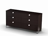 Delano Triple Dresser - Chocolate