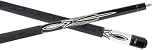 Action Pool Cues - BW01 - Action Black & White Pool Cue Stick - B000BCIEXC
