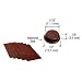 CRL Brown Protective Bumpads in Cartons of 1000