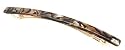 France Luxe Long Skinny Barrette - Onyx