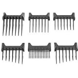 Set of six Oster clipper guide combs.