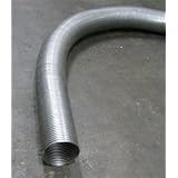 1' Flexible Exhaust Tubing SS Exhaust Tube 5 I.D. NEW! by Heavy Duty Manufacturing