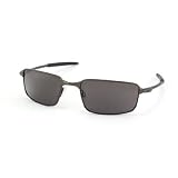 Oakley Square Wire Sunglasses Pewter Frame w/Warm Gray Lens