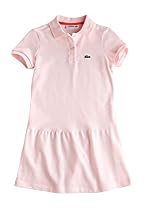Girl's Short Sleeve Pique Polo Dress