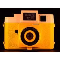 HolgaGlo 120N Plastic Lens Medium Format Camera, Orange Burst