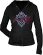 Jonas Brothers Black Crest Tour Zip Hoodie Hooded Sweatshirt