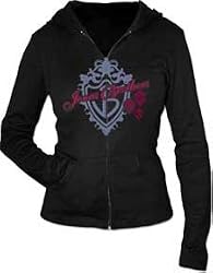 Jonas Brothers Black Crest Tour Zip Hoodie Hooded Sweatshirt