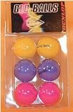 Dunlop GLO Table Tennis Balls - Pack of 6