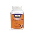 Now Foods L-ornithine, 120 Capsules / 500 Mg