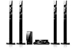 Samsung HT-E5550 5.1 3D-Blu-ray-Heimkinosystem (1000 Watt, WLAN) schwarz