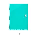 コクヨ ソフトリング ノート ドット入り罫線 セミB5 ライトブルー ス-SV301BT-LB【5冊】