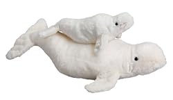 Spray Baby Beluga Whale Plush Toy 13" L