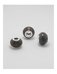 Agate Bead In 92.5 Sterling Silver