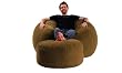 One Up Innovations 10893113 Jaxx Foot Rest - Microsuede Chocolate