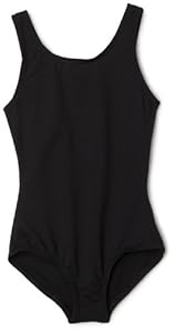 Capezio Girls 2-6x Team Basic Tank Leotard,Black,I ( 6-8)