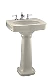 Bathroom Sink Pedestal by Kohler - K-2338-8 in Almond
