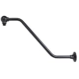 Buy 18 Shower Arm, Oil Rubbed Bronze Finish, Flange Included - By Plumb USA by Plumb