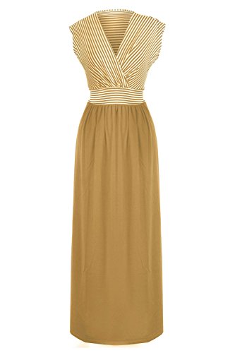 G2 Chic Women's Basic Casual Lounge Spring Summer Maxi Dress