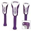 Texas Christian TCU Graphite Headcover Set of 3