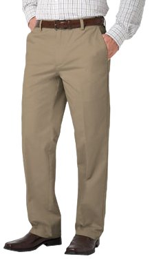 Dockers Men's Flat Front Original Khaki