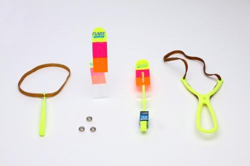 Flare Copter - Bonus Pack (Yellow w/Wishbone Launcher)