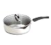 Oneida Cook N' Pour Stainless Steel 10-Inch Deep Saute Pan with Lid