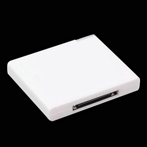 Mint WHITE Bluetooth A2DP Music Receiver Audio Adapter for iPhone, iPad, iPod, iTouch with 30-Pin Dock Speakers