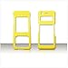 Solid Yellow Case Cover for Brand Samsung Upstage M620 M-620 Protective Cell Phone Hard SNAP-ON [Beyond Cell Packaging]