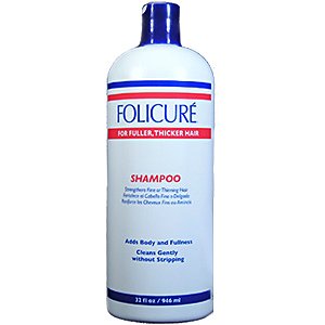 FOLICURE Magnum Shampoo for Fuller, Thicker Hair Strengthens Fine or Thinning Hair Adds Body & Fullness, Clears Blocked Hair Follicles & Cleans Gently without Stripping 32oz/946ml