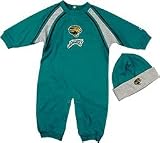 Jacksonville Jaguars Romper with Knit Hat