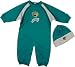 Jacksonville Jaguars Romper with Knit Hat, Size= 12 Months
