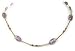 AM5609 - Unique Gold Plated, Lampwork Glass Bead and Swarovski Crystal Necklace by Dragonheart - 50c