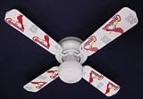 Ceiling Fan Designers 42FAN-MLB-STL MLB St. Louis Cardinals Baseball Ceiling Fan 42 In.