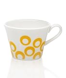Mikasa Circle Chic 4-Ounce Espresso Cup, Yellow