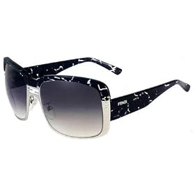 FENDI FS464 007 BLACK METAL SUNGLASSES