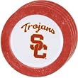 USC Trojans NCAA Dinner Plates (4 Pack) by Duck House