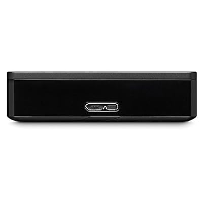 Seagate Backup Plus Slim 5TB Portable External Hard Drive (Black)