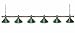 Sports : Top-Snookerleuchte "Evergreen Hexalight", 6-flammig, 276cm lang