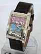Batman watch . Square case with Batman jumping. Adult size watch.