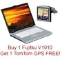 Fujitsu LifeBook V1010 w/FREE TomTom One 15.4" Notebook (1.6GHz Core 2 Duo T5200 2GB RAM 120GB HDD DL DVD-RW Vista Business)