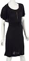 Fornarina ABBEY-BLACK RAYON DRESS BIR8538JA0700 Damen Kleid