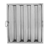 Update International Stainless Steel Baffle Hood Filter 20 x 20 inch