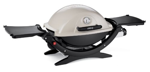 Weber 516501 Q 120 Portable 189-Square-Inch 8500-BTU Liquid-Propane Gas Grill