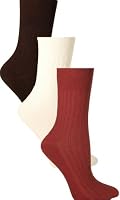 Sugar Free Sox Ladies Assorted 3 Pack Health Socks | Diabetic Socks
