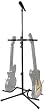 Premium Mic Stand with Dual Guitar Holder