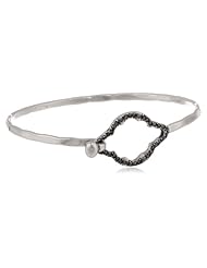 Lucky Brand "Royal Jewels" Scalloped Oval Bracelet, 0.63"
