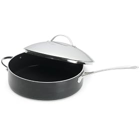 Hamilton Beach 92707 Nonstick Gourmet Pro 12 Inch Covered Chicken Fryer, Black