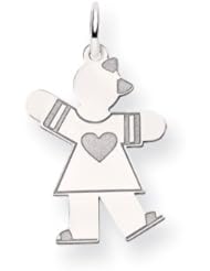 14k White Gold Kid Charm Cyber Monday Special